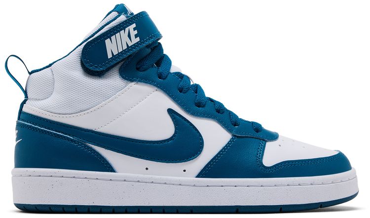 Nike Court Borough Mid 2 GS White Marina