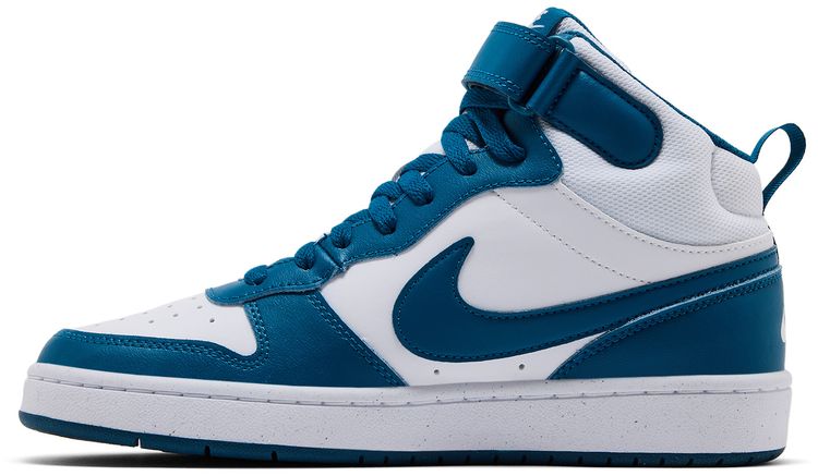Nike Court Borough Mid 2 GS White Marina