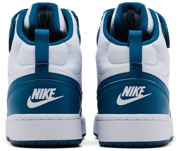 Nike Court Borough Mid 2 GS White Marina