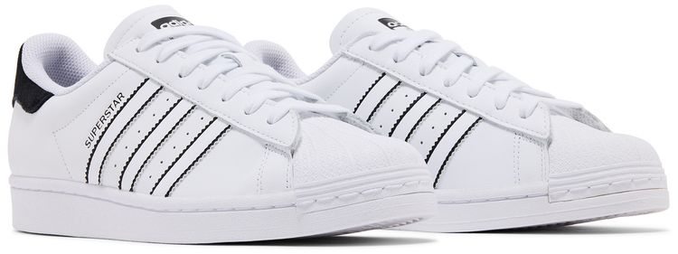 adidas Superstar White Black Outlined