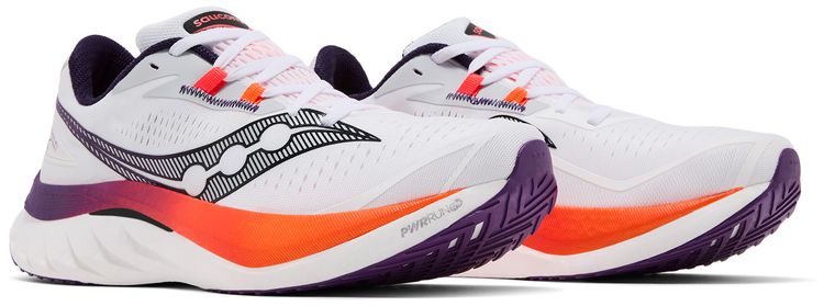 Saucony Endorphin Speed 4 White ViZiOrange