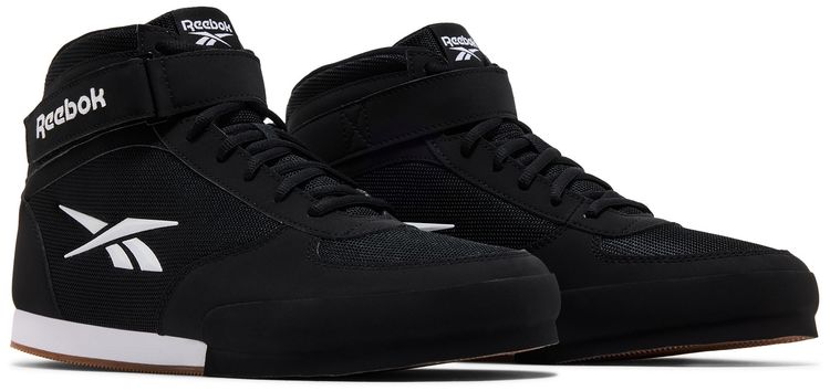 Reebok Boxing Mid Black White