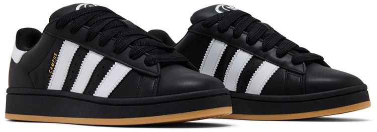 adidas Campus 00s Core Black Leather Gum