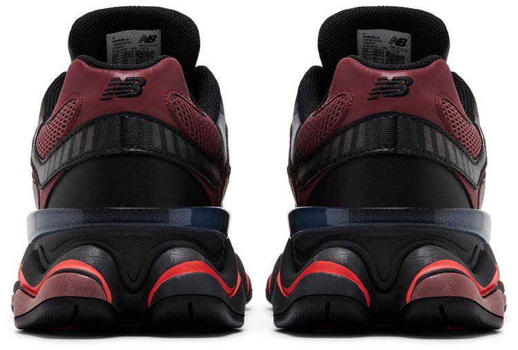 New Balance 9060 Black Washed Burgundy