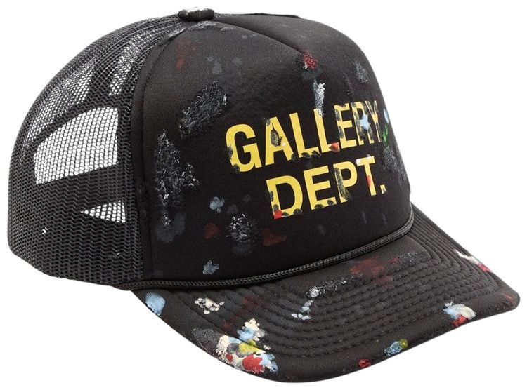 Gallery Dept Painted Workshop Trucker Hat Black