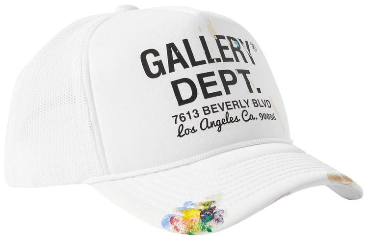 Gallery Dept Painted Workshop Trucker Hat White