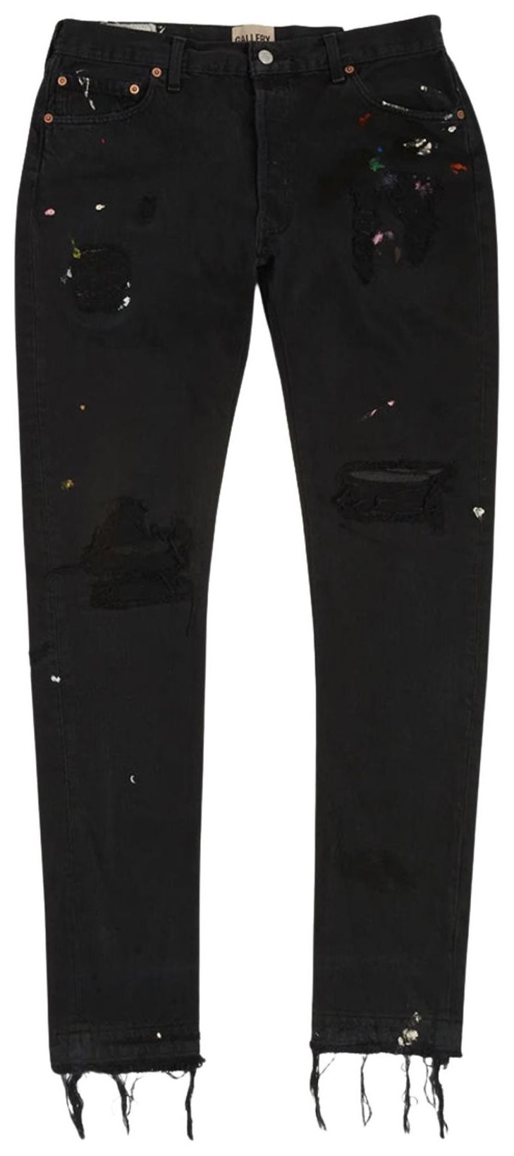 Gallery Dept Painted Workshop Denim Cut Black