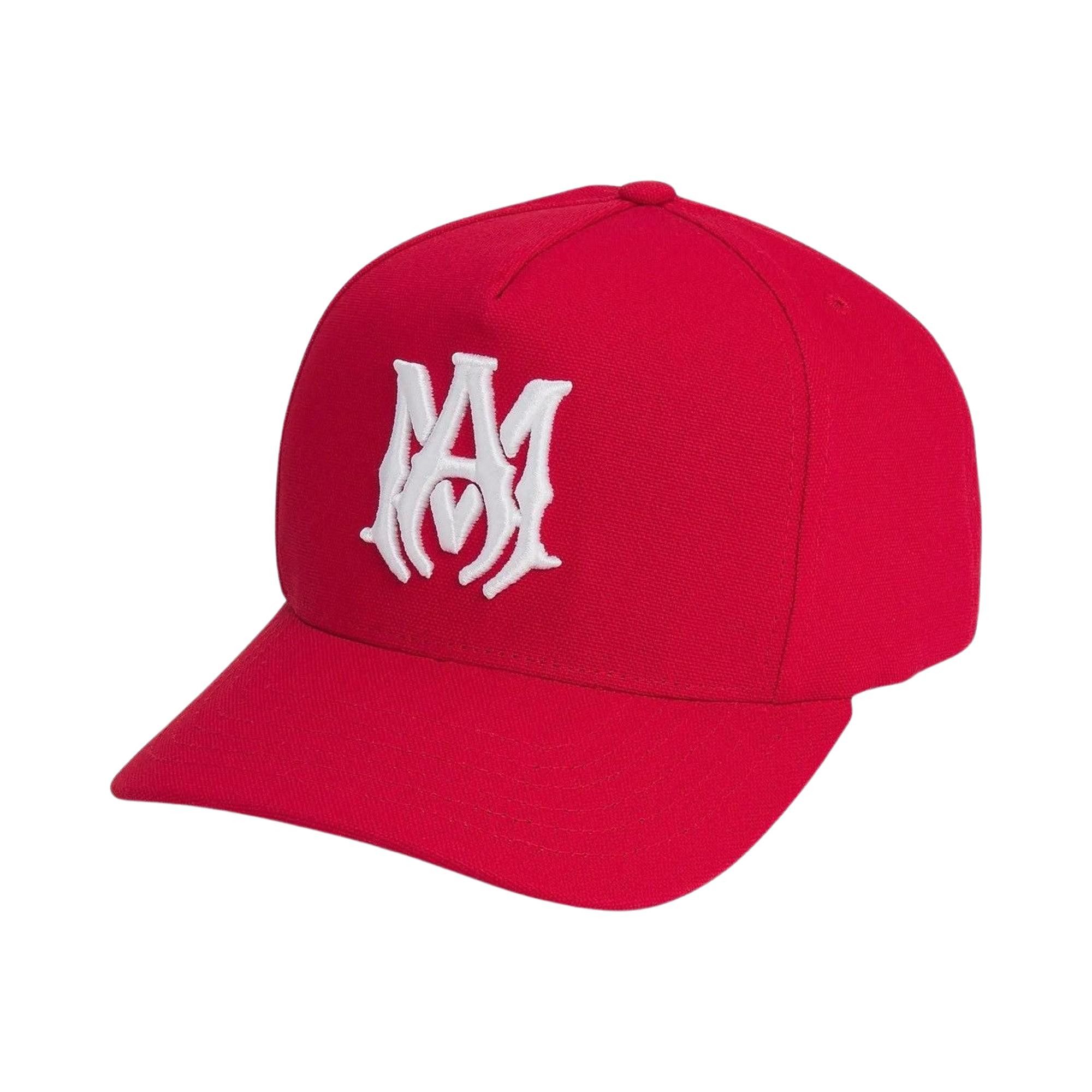 Buy Amiri Ma Full Canvas Cap 'Red White' - AMHACP1016 610 | GOAT