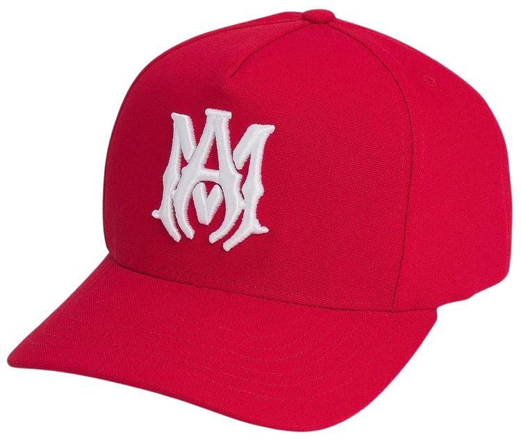 Amiri Ma Full Canvas Cap Red White
