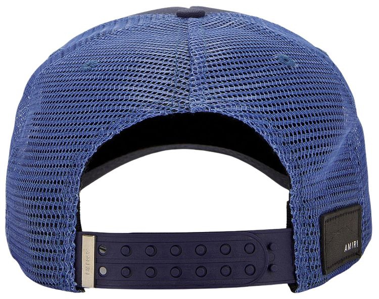 Amiri Ma Trucker Hat Navy White