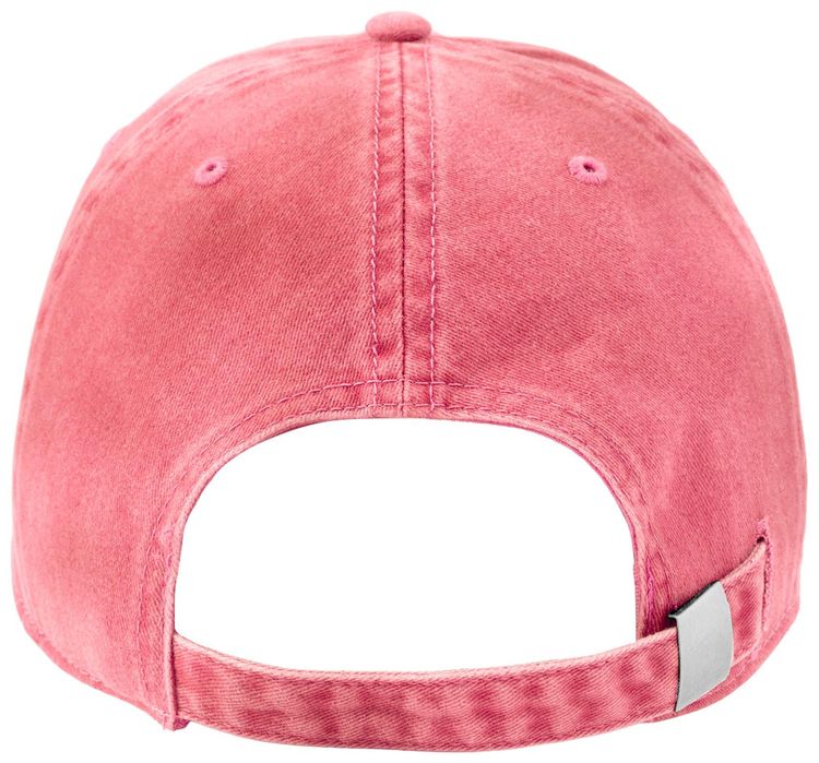 Cactus Jack by Travis Scott Distressed Patch Logo Hat Pink