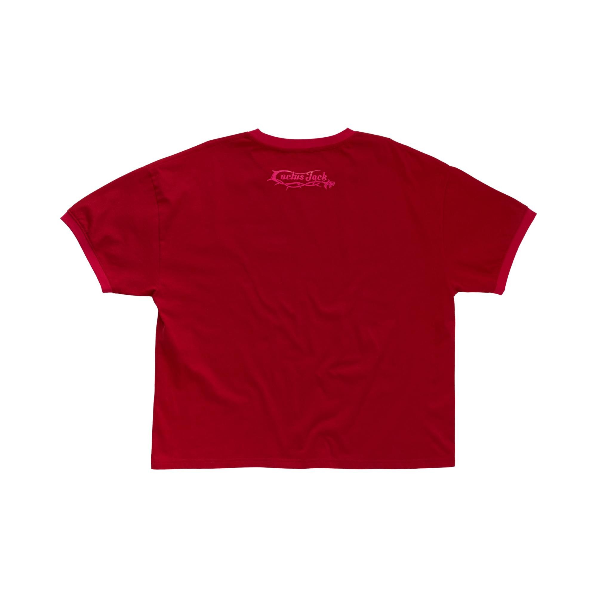 Cactus Jack x Nike ナイキ Heart Ringer Tシャツ Buy Cactus Jack by Travis Scott x Nike Heart Ringer Tee 'Red