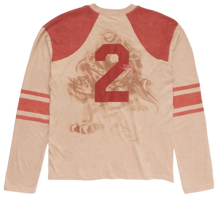 Cactus Jack by Travis Scott x Nike Reaper Vintage Long Sleeve Cream