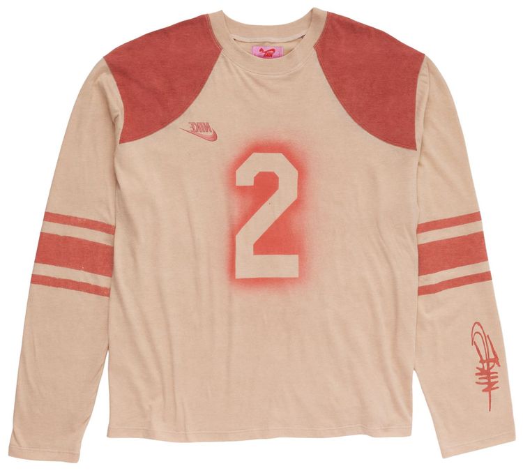 Cactus Jack by Travis Scott x Nike Reaper Vintage Long Sleeve Cream