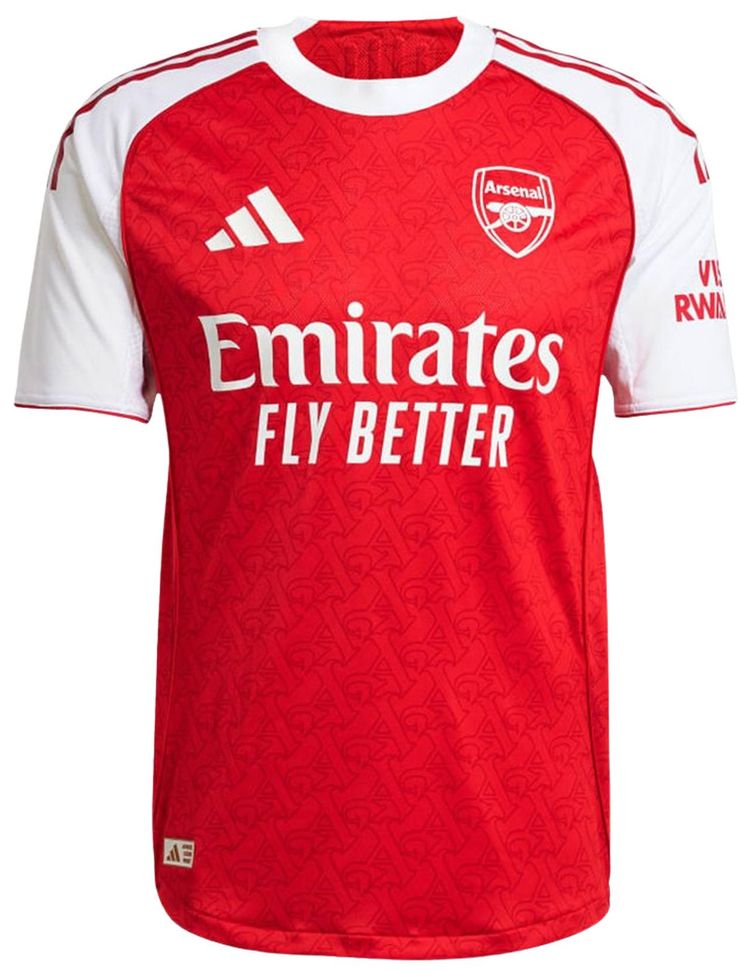 Adidas Arsenal 2526 Home Authentic Jersey Asia Sizing Better ScarletWhite
