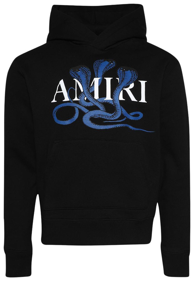 Amiri Snake Hoodie BlackBlue