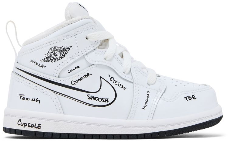 Air Jordan 1 Mid TD Schematic