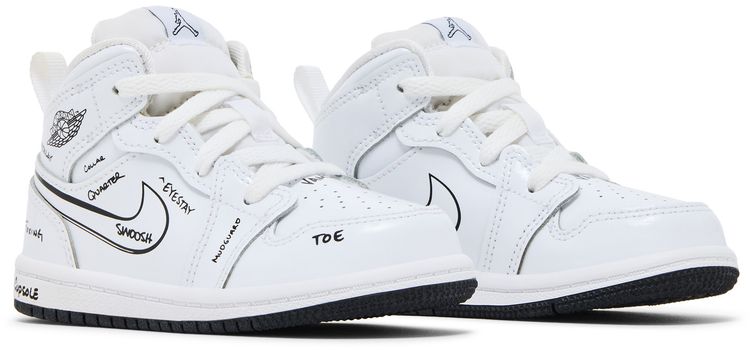 Air Jordan 1 Mid TD Schematic