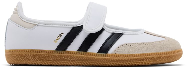 adidas Samba Jane J White Alumina Gum