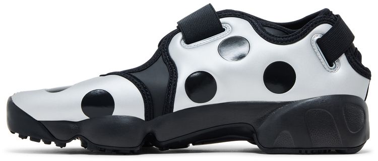Nike Wmns Air Rift Polka Dots Black Metallic Silver