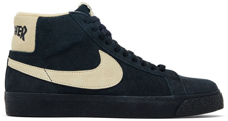 Thrasher x Nike Blazer SB Black Team Gold Gum