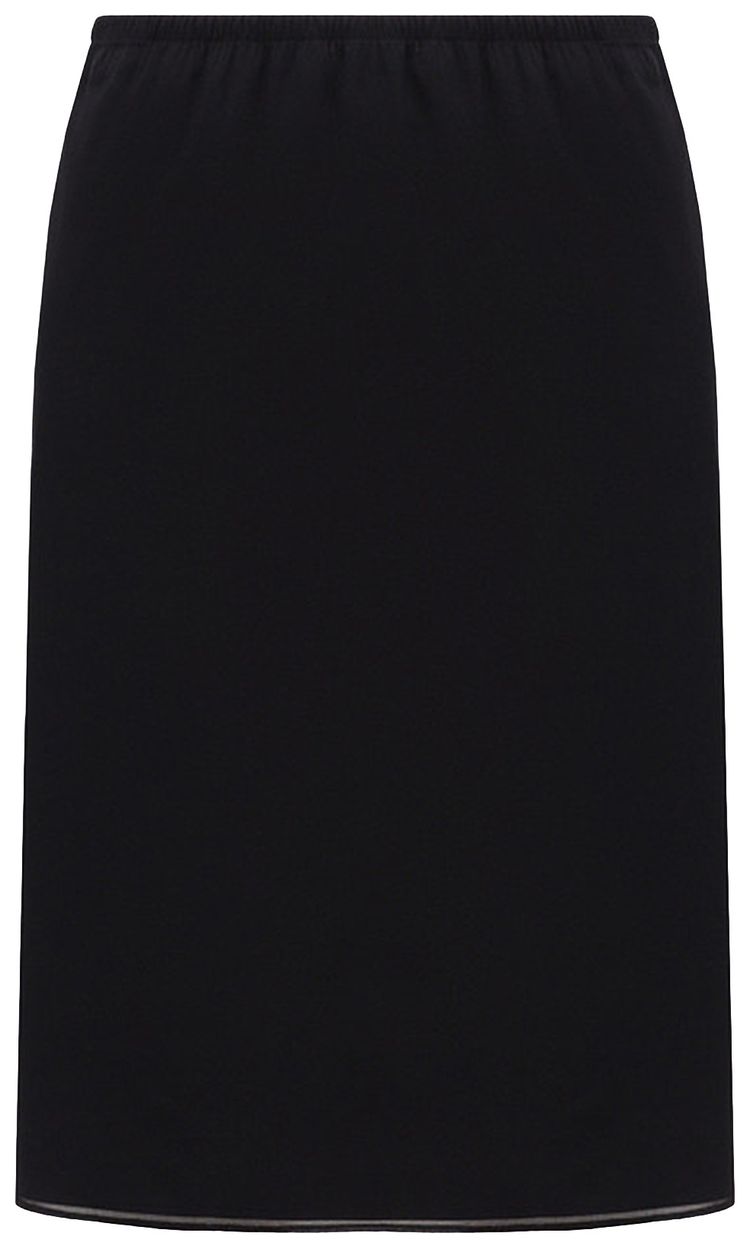 The Row Ivera Skirt Black