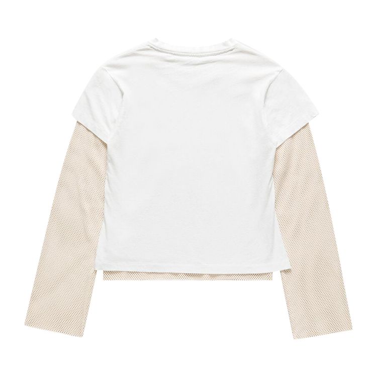 Acne Studios Layered Long Sleeve Off White