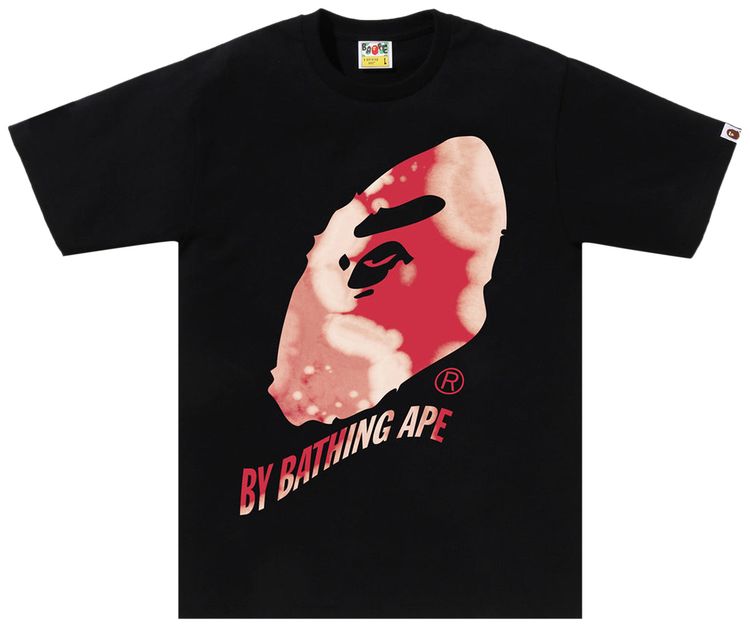 BAPE Tie Dye Twist Tee Black