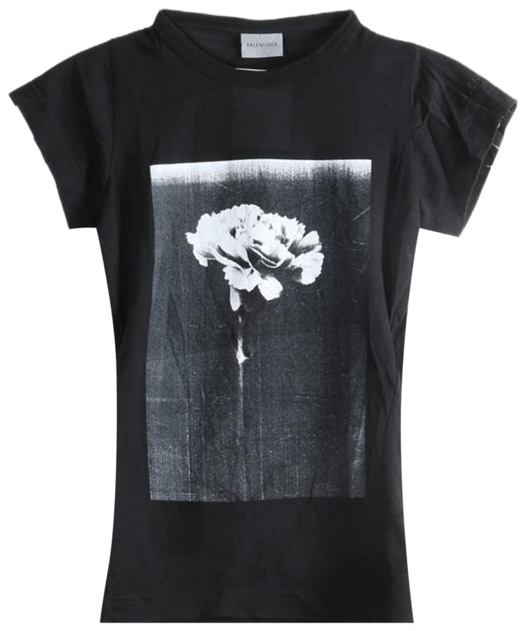 Balenciaga Small Fit T Shirt Black