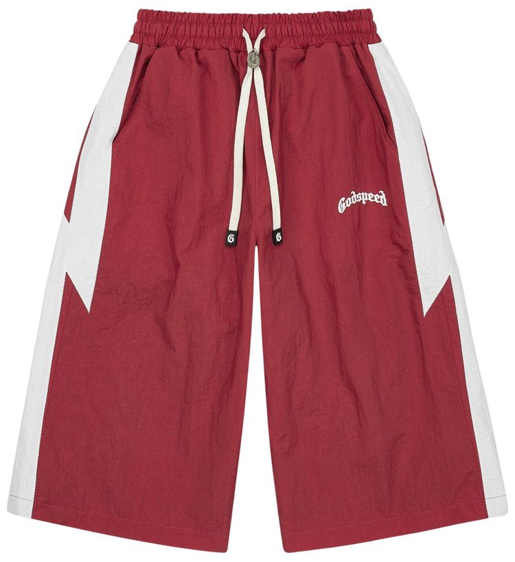 Godspeed Anvil 3QTR Shorts Red
