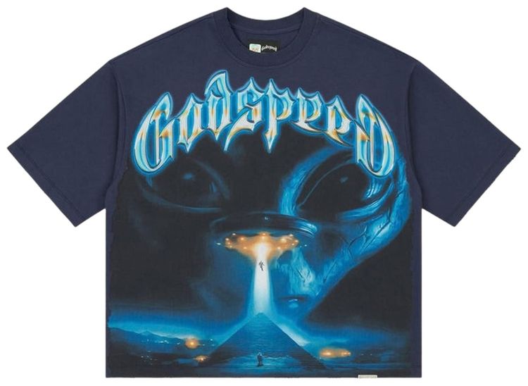 Godspeed Ascension Tee Navy