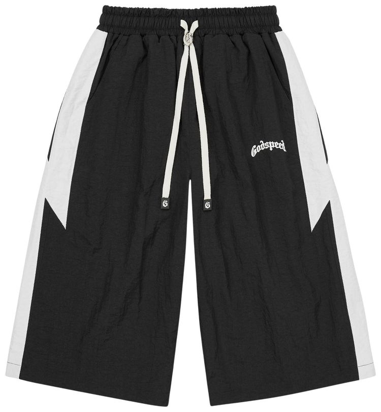 Godspeed Anvil 3QTR Shorts Black