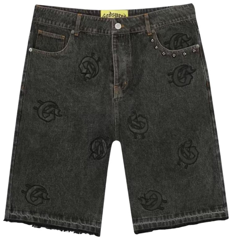 Godspeed Infinity Shorts Black Wash
