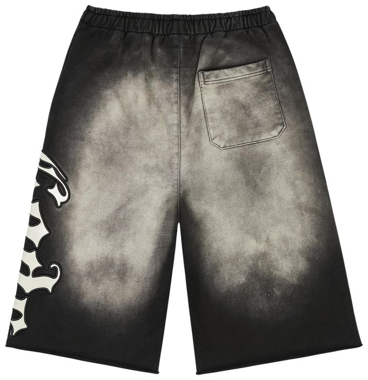Godspeed OG Logo 3QTR Shorts Black Wash