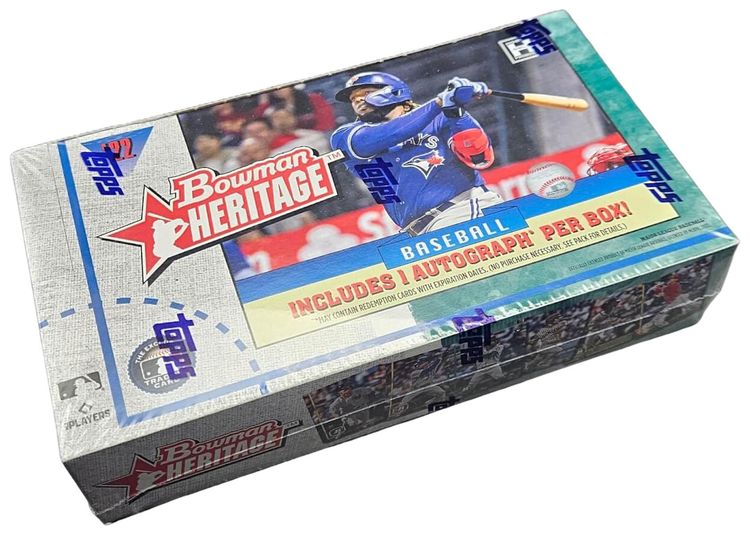 2022 Bowman Heritage Hobby Box