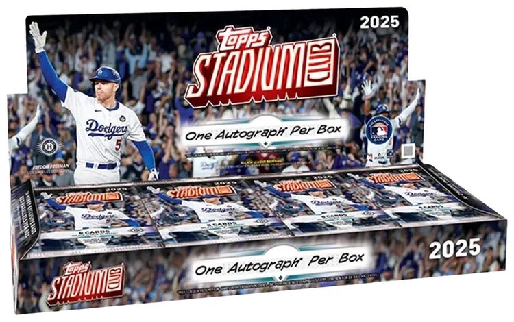 2025 Topps Stadium Club Hobby Box