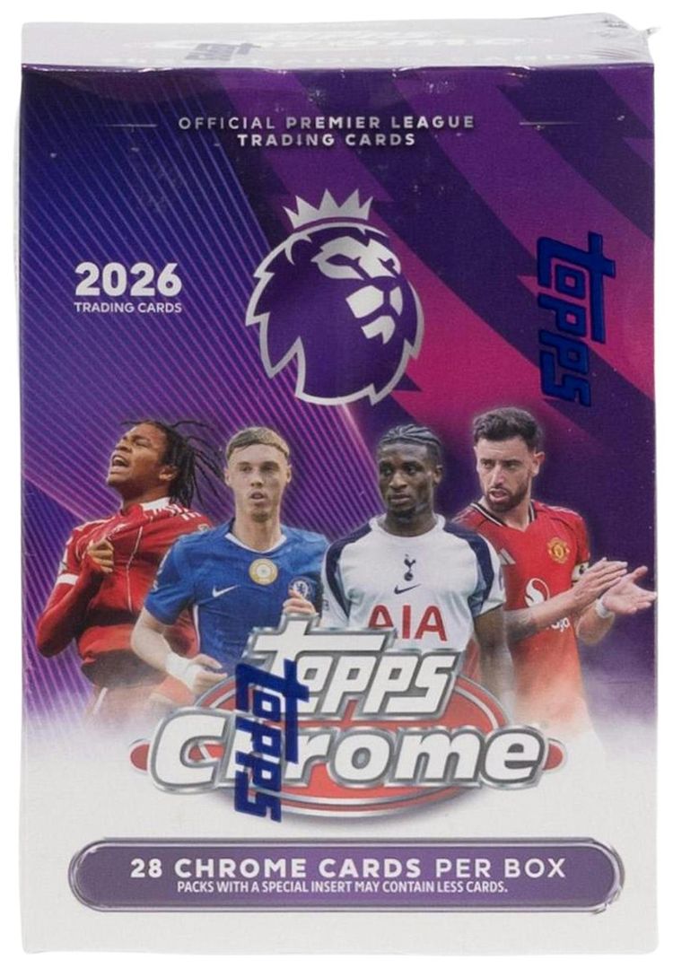 2026 Topps Chrome English Premier League Blaster Box