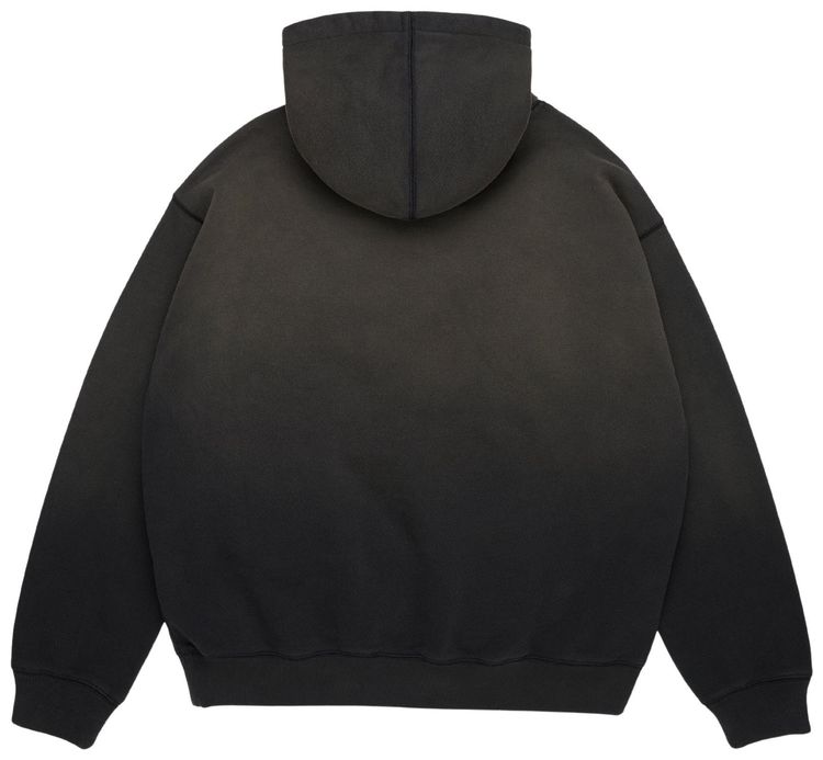 Denim Tears Peace Wreath Knockout Zip Hoodie Black