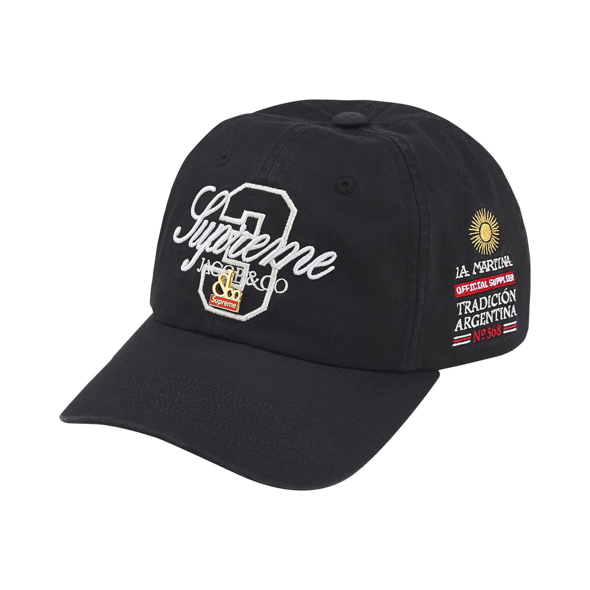 Buy Supreme x La Martina x Jacob & Co 6-Panel 'Black' - SS26H61
