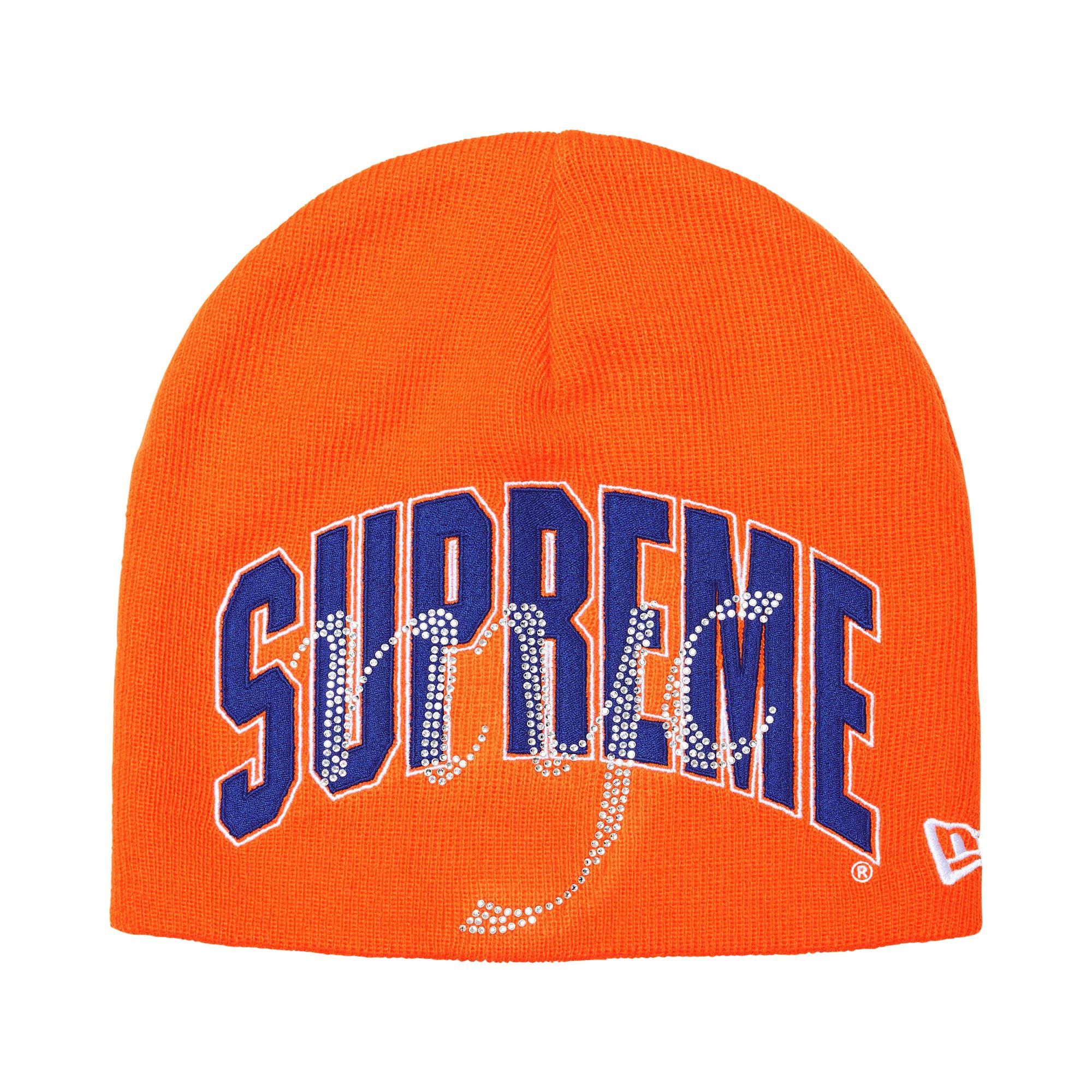 Buy Supreme New Era Rhinestone Beanie 'Orange' - SS26BN45 ORANGE