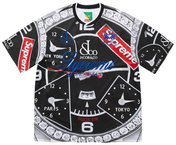 Supreme x La Martina x Jacob  Co Jersey Black