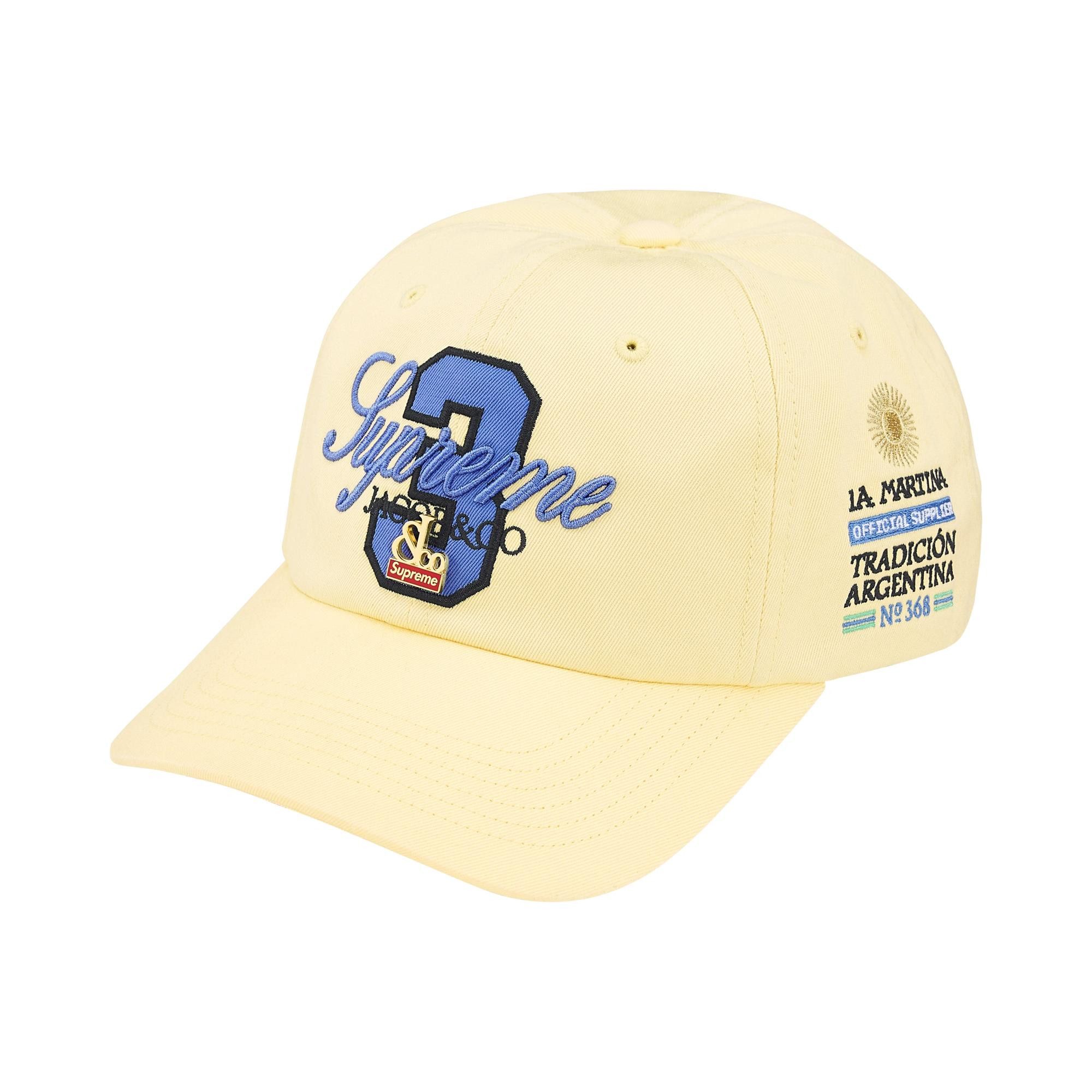 Buy Supreme x La Martina x Jacob & Co 6-Panel 'Light Yellow