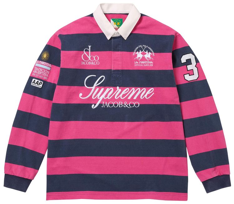 Supreme x La Martina x Jacob  Co Rugby Stripe