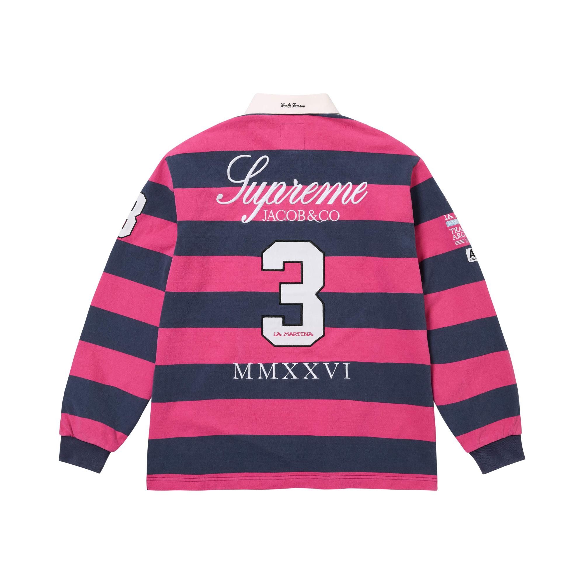 Buy Supreme x La Martina x Jacob & Co Rugby 'Stripe' - SS26KN65