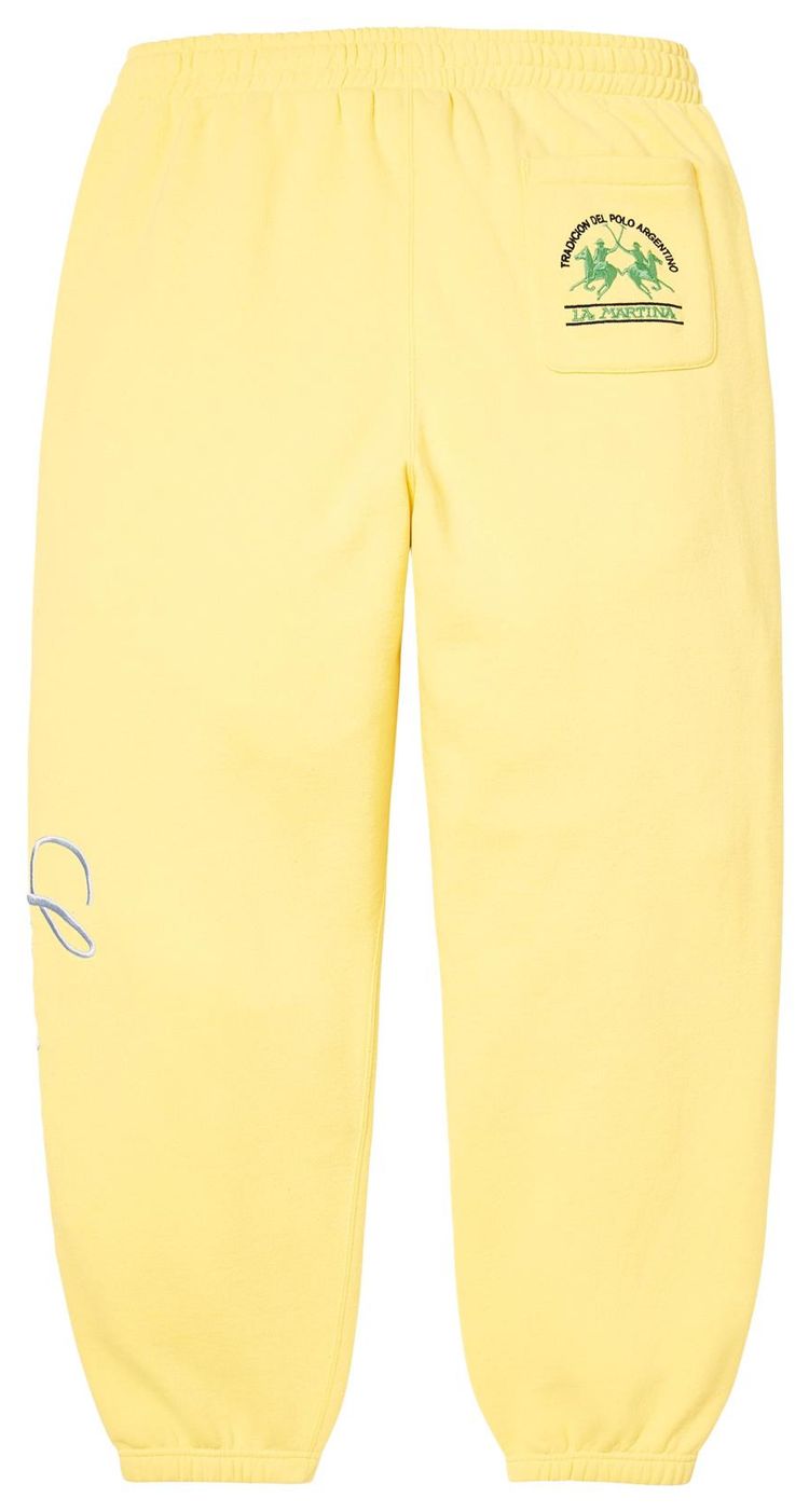 Supreme x La Martina x Jacob  Co Sweatpant Light Yellow
