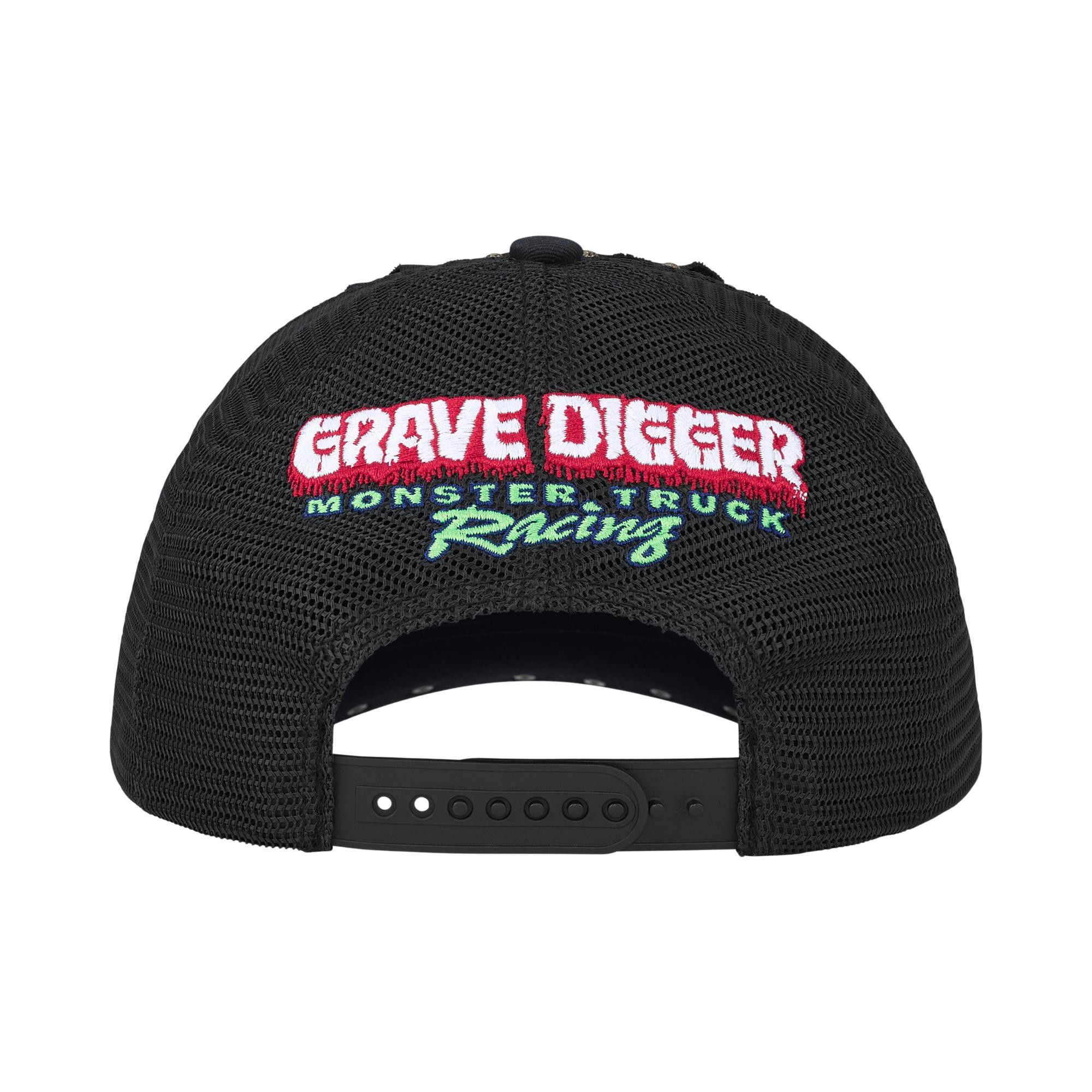 帽子 Supreme Monster Jam Grave Digger Cap Buy Supreme Monster Jam Grave Digger Mesh Back 5-Panel 'Black