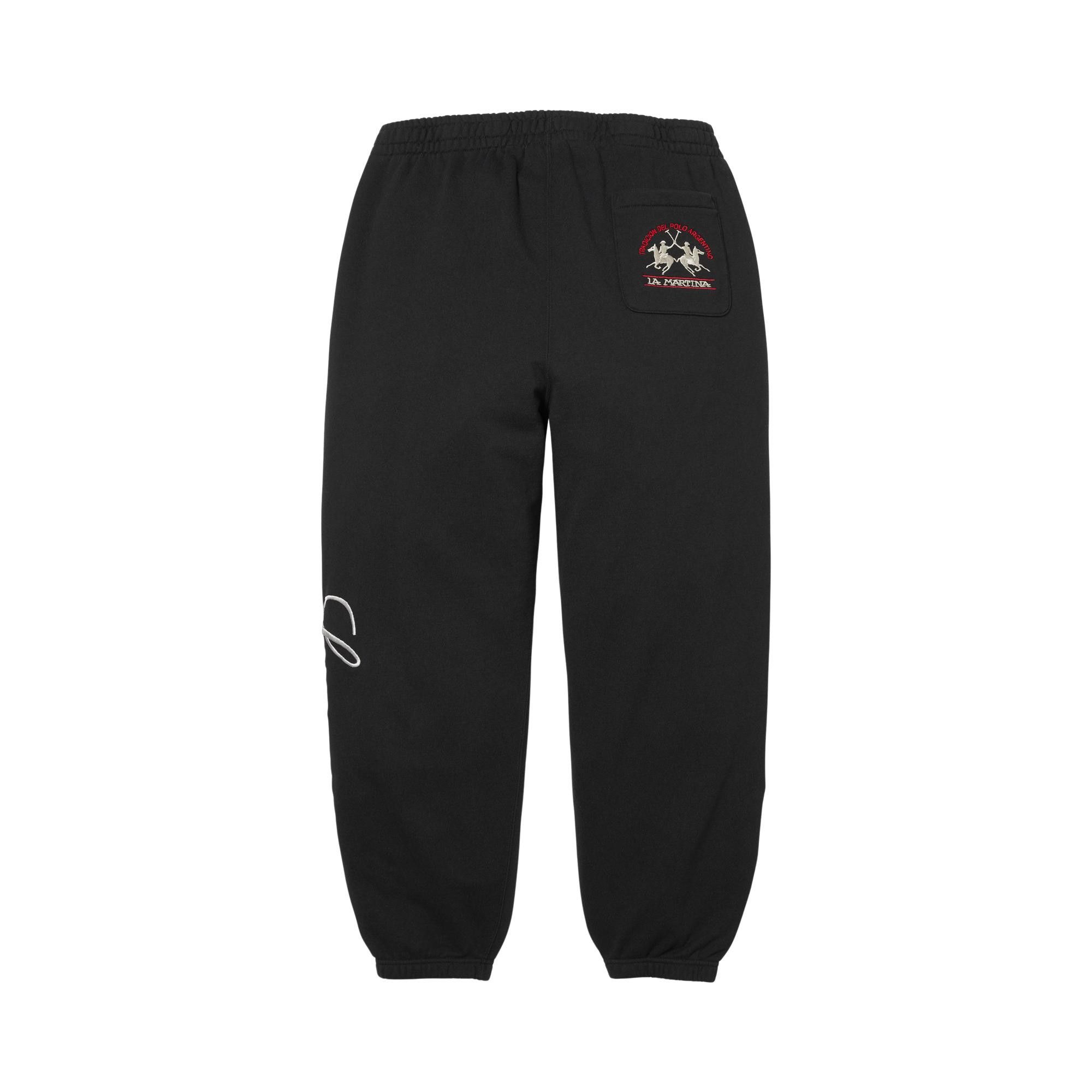 Buy Supreme x La Martina x Jacob & Co Sweatpant 'Black' - SS26P57