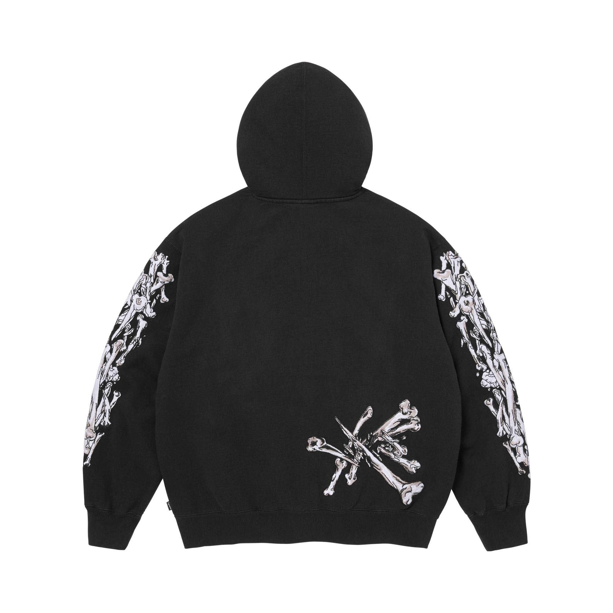 Buy Supreme Monster Jam Grave Digger Bones Zip Up Hooded