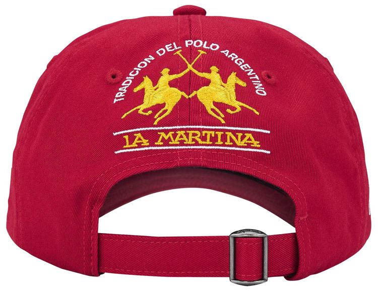 Supreme x La Martina x Jacob  Co 6 Panel Red