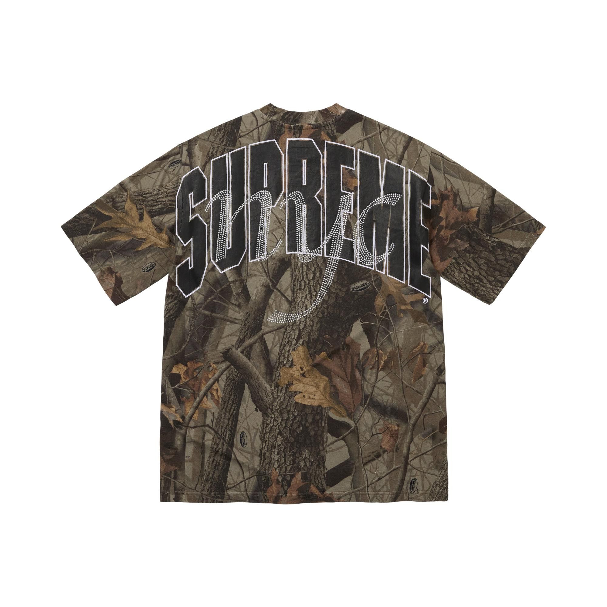 Buy Supreme Rhinestone Script Short-Sleeve Top 'Realtree Hardwoods
